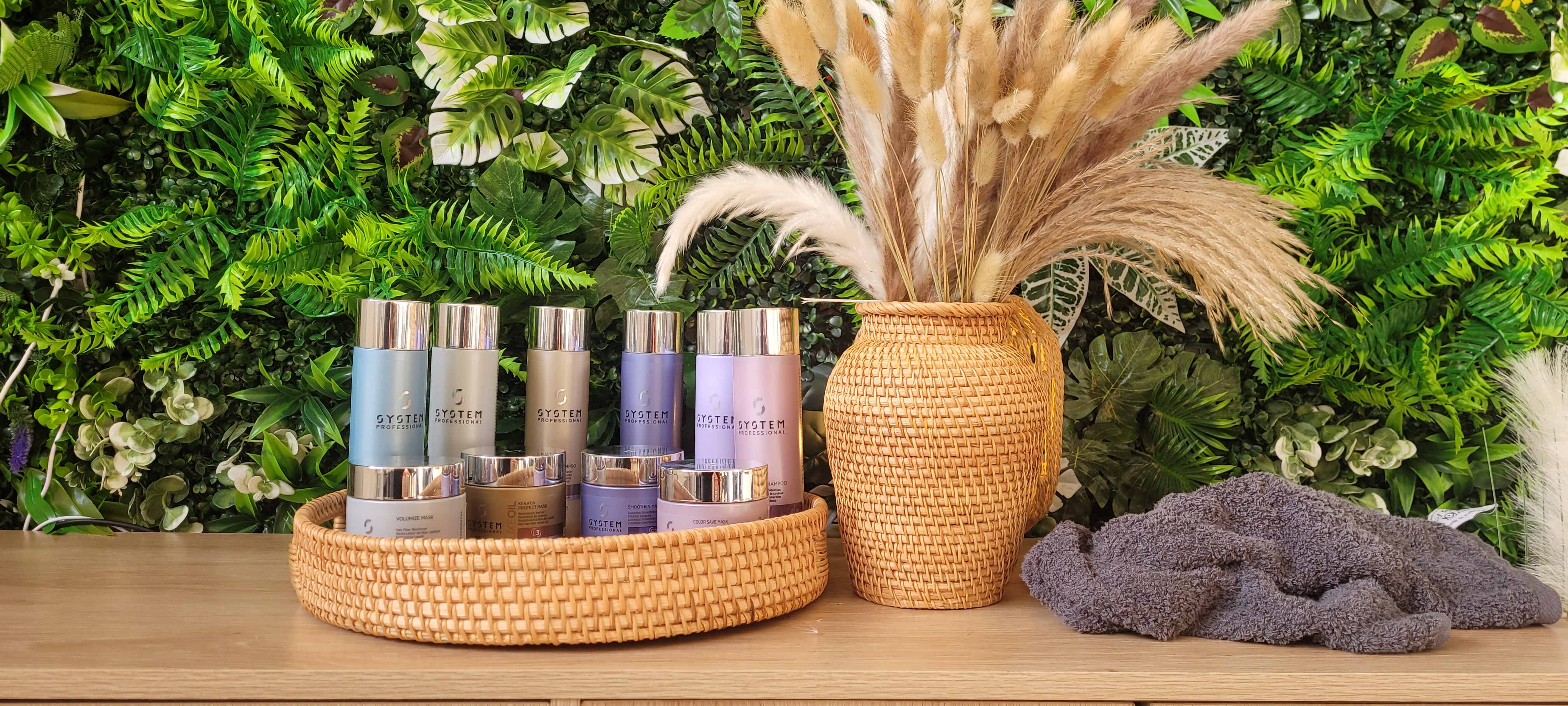 Professional haircare products at The Loft Hair Studio