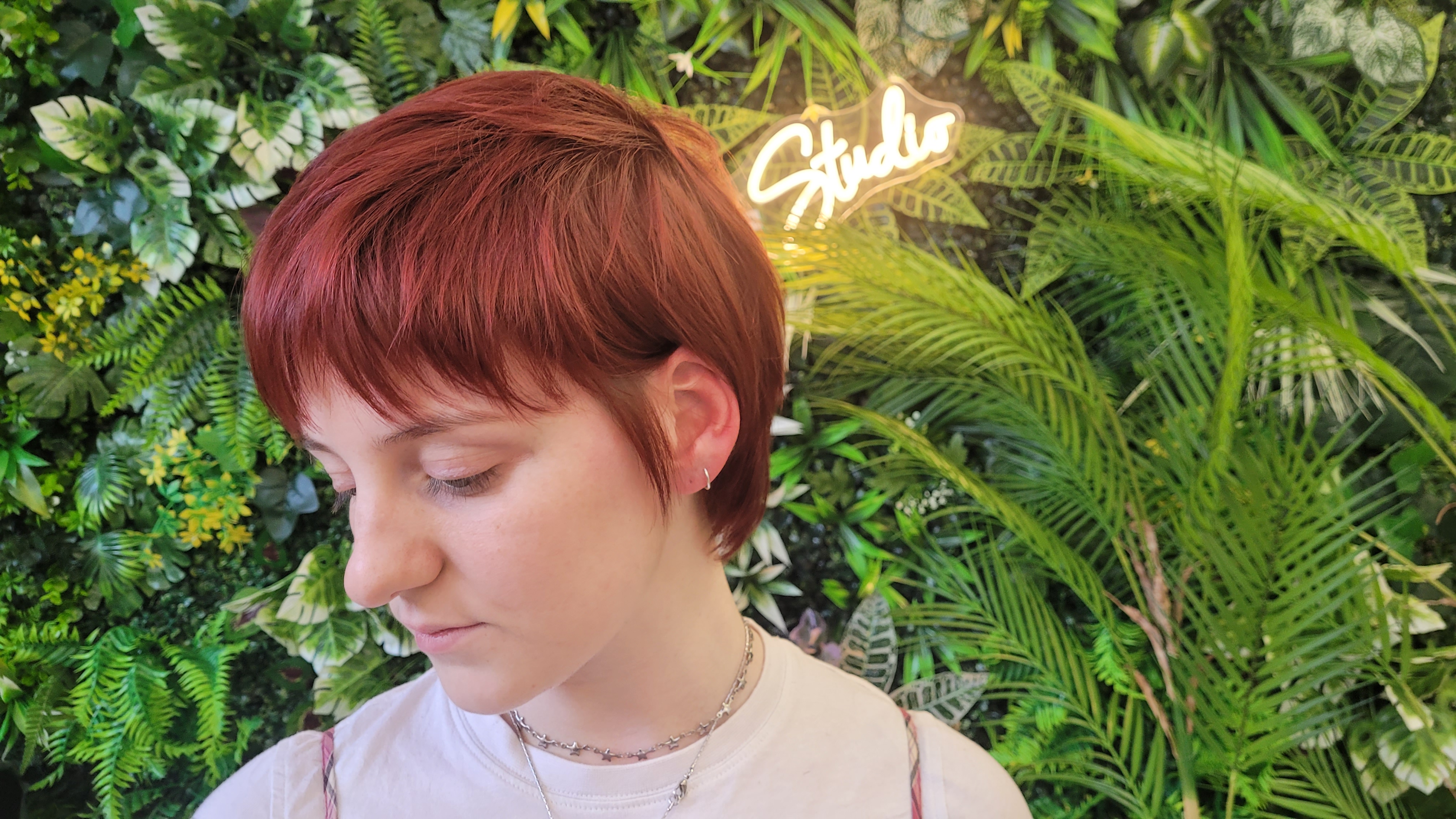 Copper pixie cut at The Loft Hair Studio in Bristol