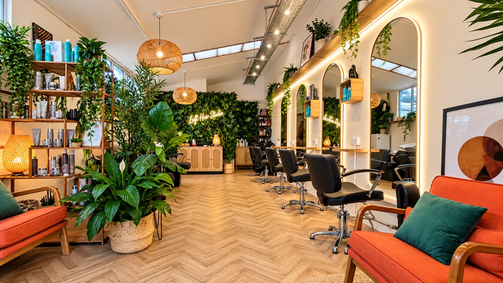 Inside The Loft Hair Studio Bristol